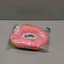 Cat Cone Soft Collar, Adjustable Cat Recovery Collars Kitten Cones to Stop Licking, Cute Donut Neck Collar After Surgery, Elizabethan Kittens Protective Cones After Spay (Donut Pink, Medium)