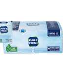 PureFresh Wet Wipes Flushable Individually Wrapped for Travel 40 Singles