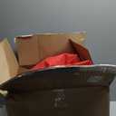 Christmas Tree Storage Bag, Fits Up 10 Ft Tall Artificial Trees-Heavy Duty Holiday Storage Box with Durable Reinforced Handles & Zipper & Transparent Pocket- 600D Oxford Tree Storage Container, Red