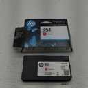 HP 951 Magenta Ink Cartridge | Works with HP OfficeJet 8600, HP OfficeJet Pro 251dw, 276dw, 8100, 8610, 8620, 8630 Series | Eligible for Instant Ink | CN051AN