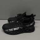 Furuian Steel Toe Sneakers for Men Women Lightweight Safety Shoes Comfortable Puncture Proof Slip On Indestructible Work Shoes (Black, 7 Women/5.5 Men)