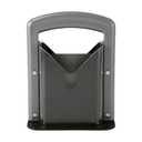 Hoan The Original Bagel Guillotine Universal Slicer, Silver, 9.25-Inch - Effortless Stainless Steel Slicer Bottom Edge is Broken Off