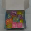 12Pack Fidget Toys Squishy Cute Bear Squeeze Ball , Stress Balls for Stress ReliefPull Stretch Classroom Prize Party Favors Toys for Kids