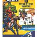 MARVEL Avengers Sticker Activity Valentines
 2 Pack