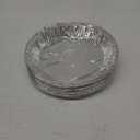 Pack of 25 Disposable Round Foil Pizza Pans, Premium Disposable Pie Pans for Tart Baking, Storing, Serving Freezer and Oven Safe Round Pie Pans Size: 9.5 Inch