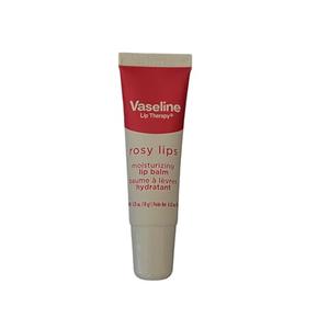 Lip Therapy - Rosy Lips by Vaseline for Women - 0.7 oz Lip Balm (Pack of 2)