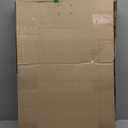 Maxdot Rv Stove Top Cover Board Wood Noodle Board Camper Stove Top Cover Countertop Cutting with 5 Pcs Adjustable Non-slip Rubber Feet Leg Juice Groove for Trailer Gas Burner Kitchen (Black)