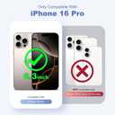 Compatible with iPhone 16 Pro Screen Protector with Auto-Alignment Install Kit [Full Edge Coverage] Shatterproof Tempered Glass Screen Protector for iPhone 16 Pro 6.1" [2 Pack]