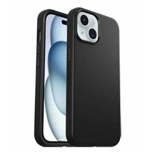 OtterBox iPhone 15, iPhone 14, and iPhone 13 (ONLY) Symmetry Series+ Case - Black, Snaps to MagSafe, Ultra-Sleek, Raised Edges Protect Camera & Screen - Non-Retail Packaging 