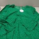 Anrabess Short Dress, Green, XL