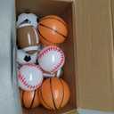 Bencailor 9.84 ft Sport Ball Theme Room Decor String Lights Baseball Basketball Football Soccer String LED Light up Decorations Battery Operated for Party Bedroom Decor