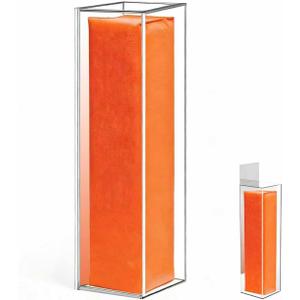 Acrylic Football End Zone Pylon Display Case With Mirrored Football Pylons Display Box For Football Marker Pole Use, 4.92" X 4.92" X 18.7"