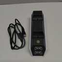 PS5 Controller Charger Station Compatible with DualSense & Edge Controllers, PS5 Charging Station Docking with RGB Light & LED Indicator for PlayStation 5 Accessories Kits Sega Master System Games (White)