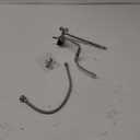 Brondell SMB-15 Side Mounted Manual Bidet Attachment for Toilet Seats with Adjustable Sprayer and Water Pressure, Thin Profile, Chrome