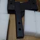 7500 LBS Tow Extension Adapter Trailer Dual Hitch Extender for 2 Inch Receiver with 2-1/4 Inch and 6-1/4 Inch Rise or Drop 2 Inch Solid Shank