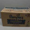 Pampers Swaddlers Diapers, Size 7 (26-50 lbs), 88 Count, Absorbent, Keeps Baby Dry and Comfortable, Skin Safe Disposable Baby Diaper 