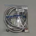 79 Inch Expandable Shower Hose Extra Long Bathing Toilet Cleaning, Adjustable Holder Mount and Stainless Steel Shower Hose for Handheld Shower Head, shower hose and holder, Chrome