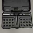 VMAN Ratchet Screwdriver Set, 24 in 1 magnetic Screwdriver sets, S2 Steel Bits, DIY Combination Flexible Shaft, Suitable for Furniture Assembly, Precision Electrical Appliance Repair, Bicycle Tools