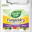Garden Safe Brand Fungicide3, 1 Gallon, Fungicide, Insecticide and Miticide with Neem Oil Extract for Organic Gardening, Controls Black Spot, Rust, Aphids and Spider Mites