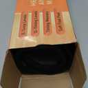 Heated Anti-Fatigue Floor Mat Under Desk - Heated Standing Mat Cushioned with Foot Warmer 17.7"x30",8 Levels Temp & 12H Timer, 1.2" Thick Comfort Foam Heating Pad for Kitchen,Office,Home,Durable (Black)