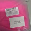 ZAFUL Women's One Piece Swimdress Halter Tummy Control Swimsuits Drawstring Mesh Sheer Wraps Skirt Bathing Suit (Pink), Small