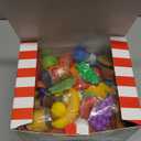 Jaxojoy 122 Piece Pretend Food Set for Kids - Food Toys for Kids Kitchen Set - Pretend Play Kitchen Accessories and Playset for Interactive and Imaginative Activities