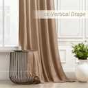 Pinch Pleated Taupe Velvet Curtains for Living Room Modern Elegant Plush Velvet Luxury Fabric Room Darkening Window Drapes Bedroom Curtain 40x96
