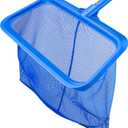 Swimming Pool Skimmer Net Only, Leaf Pool Net with15.4 Inch Deep Bag Catcher for Heavy Cleaning Ponds, Fits Standard 1-1/4" Pool Pole (Pole Not Included)