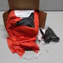 8.5FT Inflatable Christmas Santa with LED Lights & Bear, Outdoor Christmas Blow Ups for Yard Holiday Party Garden Lawn, All-Weather Waterproof Design, Includes Blower Motor & Stakes