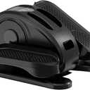 TsoLay Under Desk Elliptical Machine, Ellipse Leg Exerciser Equipment with Remote Control & Non-Slip Pedals, 5 Adjustable Speeds & Max Load 220LBS, for Seniors and Adults Rehabilitation Legxercise (Black)