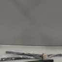 Black Shower Curtain Rod 31 to 80 Inch,1 Inch Diameter Adjustable Spring Tension Stainless Steel Telescoping Rod,Easy Install,No Rust