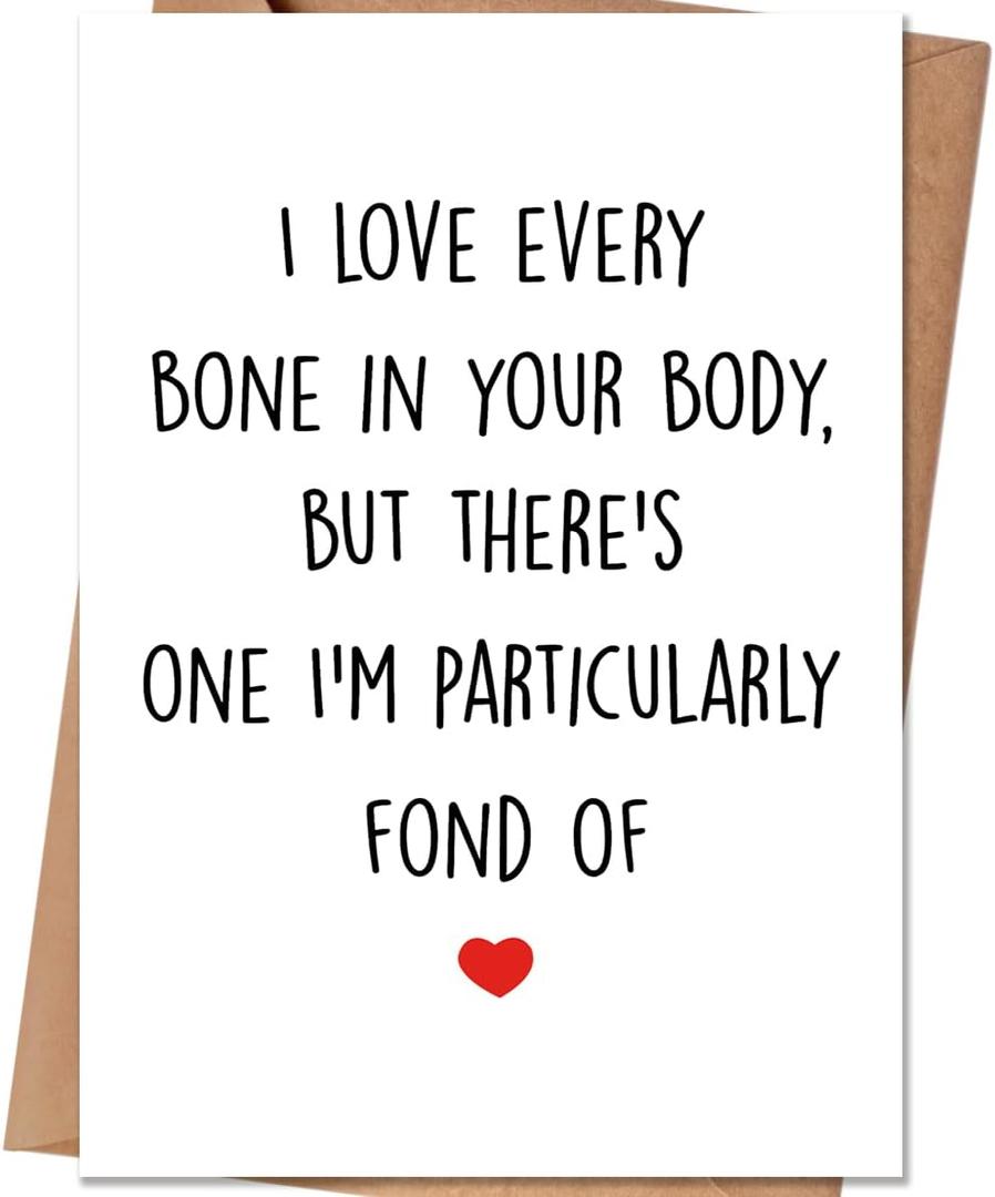 2 x Valentines Day Gifts for Him, Valentines Card for Men Husband Boyfriend, Men Valentine's Gifts, Boyfriend Valentines Day Gift (QQ-155)