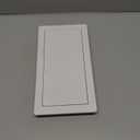 Awenta Access Panel 6'' x 12'' Inch - White Opening Flap Cover Plate - Box Door Lock - Door Latch (150 x 300 mm)