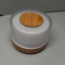 muson Essential Oil Diffuser Sound Machine Combo Diffuser for Aromatherapy Fragrant Oil Cool Mist Humidifier with Natural Sound Music & Warm Night Light, Auto Shutoff, White