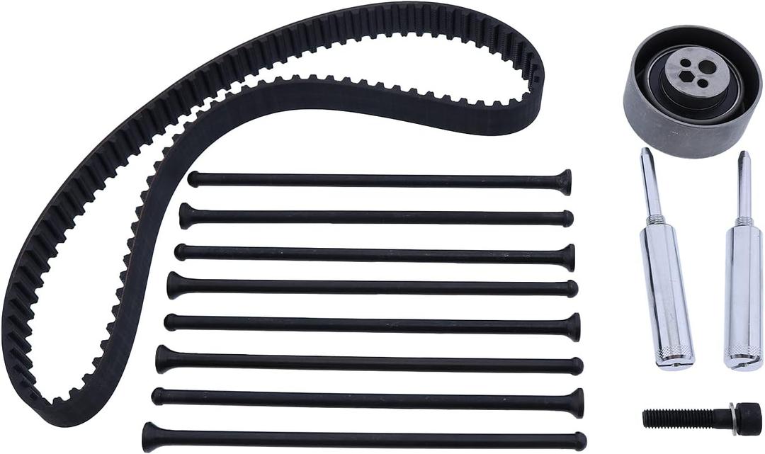 ZTUOAUMA Timing Belt Kit Push Rods Timing Pin Set Pulleys 02929933 02109085 100700 for Deutz F2L1011 F3L1011 F4L1011 F2M1011 BF4M 1011F F3L1011F F4L1011F Bobcat 863 864 873 883 T200 S250 A220 A300 (with More Tools) ZTUOAUMA Timing Belt Kit Push Rods Timing Pin Set Pulleys 02929933 02109085 100700 for Deutz F2L1011 F3L1011 F4L1011 F2M1011 BF4M 1011F F3L1011F F4L1011F Bobcat 863 864 873 883 T200 S250 A220 A300 (with More Tools)