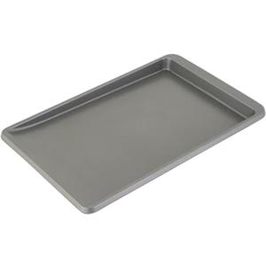 KitchenAid 10x15in Nonstick Aluminized Steel Cookie Slider, Contour Silver