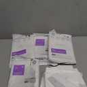 simplehuman Code D 80 Count, Dispenser Pack Custom Fit Liners, Drawstring Trash Bags, 20 Liter / 5.3 Gallon, White