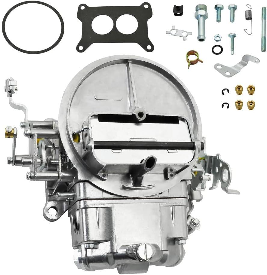0-4412s Carburetor 500 CFM 2-Barrel Manual Choke Carburetor Compatible with Holley Model 2300 Series for Maverick Dodge GMC 292 V8 351M 360 302 Engine J10 360/CJ7 304/CJ5 304/F100