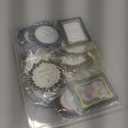 10PCS Small Picture Frames Mini Vintage Picture Frame 1 Inch Wallet Size Picture-Frames Assorted Colors Tiny Metal DIY Photo Frames for Tabletop Wall Display Old Fashioned Photoes Gallery Art Decor