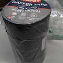 4 Pack Black Gaffers Tapes 2 Inch x 30 Yards x 11 Mil - Pro Black Gaff Tape - Waterproof, No Residue, Non-Reflective, Easy Tear - Photography, Filming Backdrop, Stage, Production (120 Yards in Tatal)