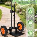 Plant Caddy with Wheels, 260LBS Capacity Rolling Plant Dolly Pot Mover