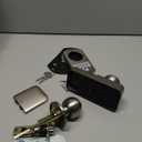 TEEHO TE003 Keyless Entry Keypad Door Lock with Handle, Electronic Digital Smart Locks for Front Door, Smart Door Knob with Code for Bedroom with Interior Locks, Auto Lock, Passage Mode, Satin Nickel