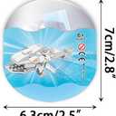 3 x Anditoy 6 Pack Prefilled Easter Eggs with Ocean Animal Building Blocks Toys Inside for Kids Boys Girls Teens Easter Basket Stuffers Gifts