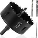 Hole Saw Drilling Cutter Tool for Wood Material 80mm/3.15" Cutting Dia