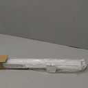 LazBlinds No Drill Cordless Zebra Blinds for Indoor Windows, Dual Layer Light Control Roller Shades for Day and Night, Light Filtering Sheer Shades for Home, 35" W x 72" H, White