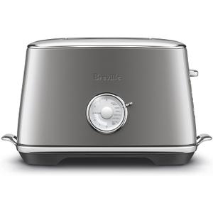 Breville BTA735SHY Toast Select Luxe Kitchen Toaster, 2 Slice, Smoked Hickory