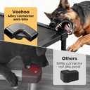 Veehoo Chew Proof Elevated Dog Bed, Padded Indestructible Raised Dog Cot