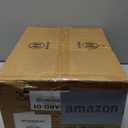 52inch Low Profile Ceiling Fan with Light and Remote/APP Control,Reversible DC Motor,Noiseless,Dimmable,Modern Flush Mount Ceiling Fan for Bedroom,Indoor/Outdoor Use(Brown)