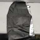 NIGHTON Portable Blackout Curtains 40"57", Strong Hook and Loop Tape Strips with Adhesive, Cuttable Blackout Window Cover, 100% Black Out Material Blinds for Baby Nursery or Travel - Black