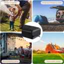 Water Tank, Water Storage Bladder, Portable Water Tank, Water Bladder Tank, Large Water Storage, Water Storage Containers for Camping, Garden, Emergency Water Storage Black